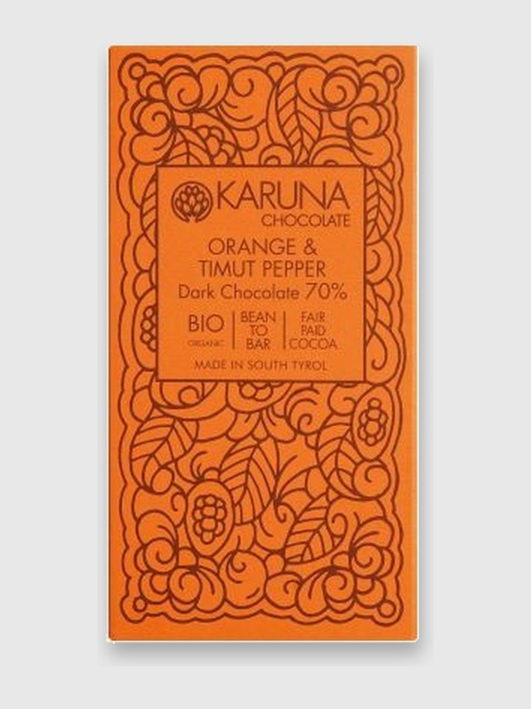 Orange&Timut Pepper 70% B