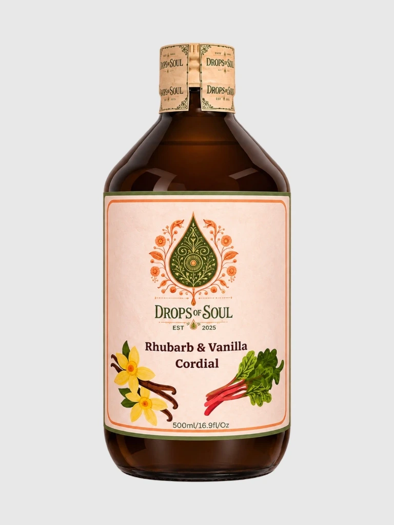 Rhubarb & Vanilla Cordial