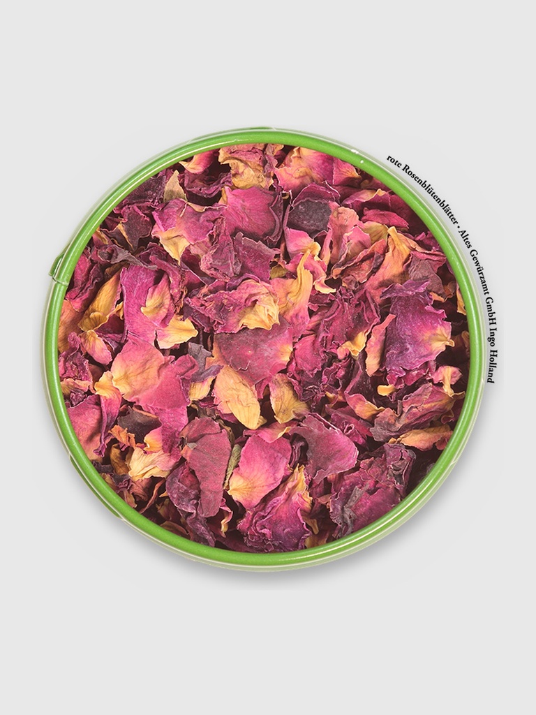 Rosenblüten rot