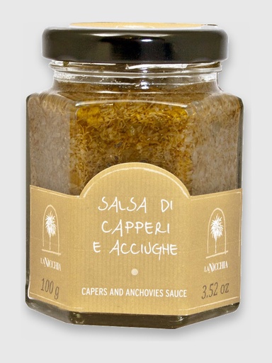 Anchovis und Kapern Paste