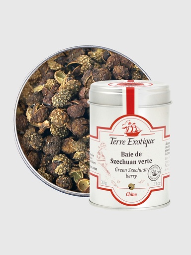 Grüne Szechuan Beere ( Sezechuan Pfeffer grün )