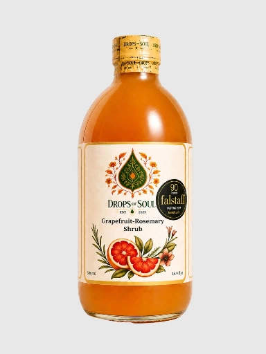 Grapefruit & Rosemary Shrub
